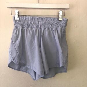 Lululemon Athletica Blue Athletic Shorts with Elastic Waistband